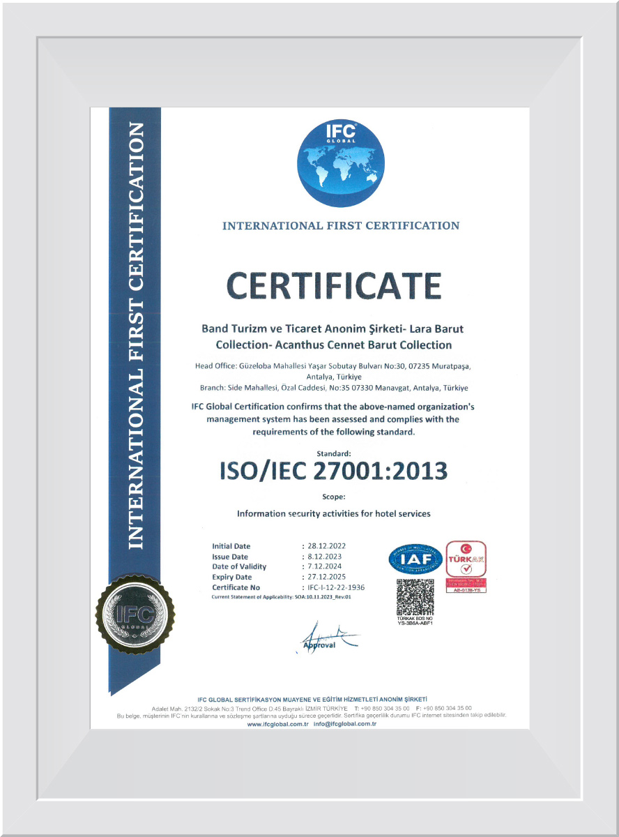 ISO 27001.2013 Information Security Management