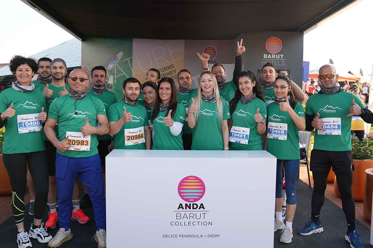 BARUT HOTELS 50TH ANNIVERSARY RUNNING TEAM TOOK STEPS FOR GOOD FOR THE 4TH TIME!