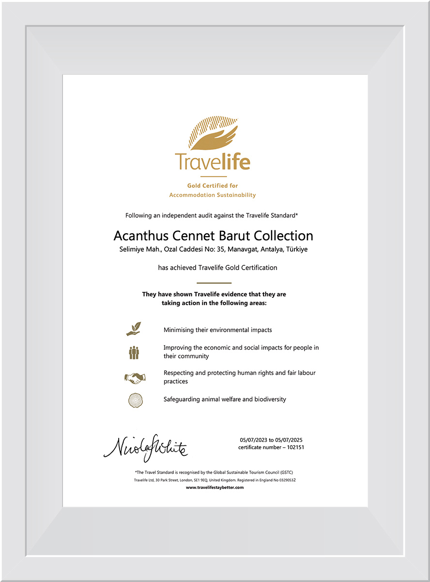 Travelife Certificate 2023-2025