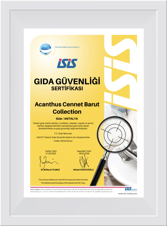 Food Safety Certificate