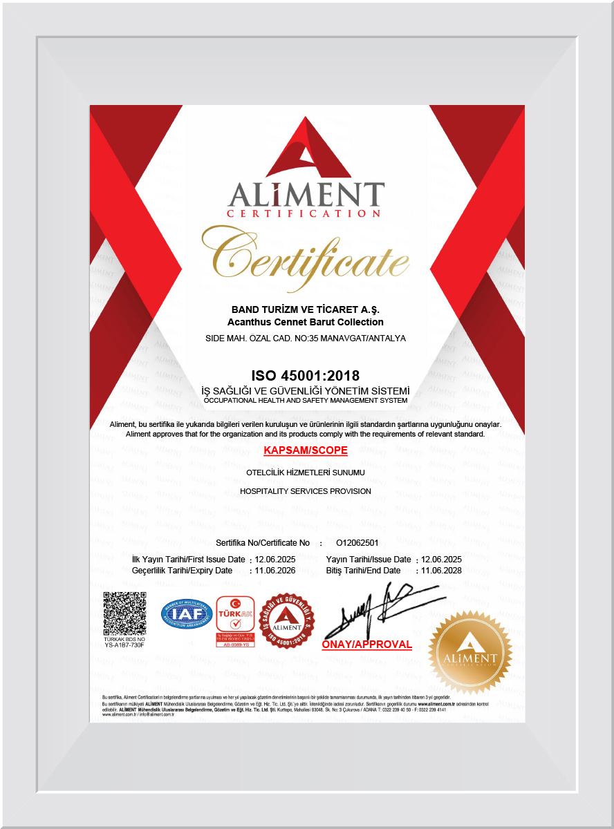 ISO 45001.2018 İş Sağlığı ve Güvenliği Yönetim Sistemi