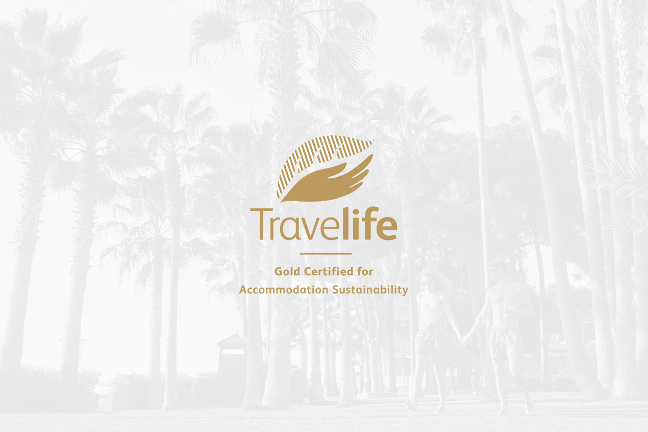 Travelife Gold Certificate of Acanthus Cennet Barut Collection Renewed