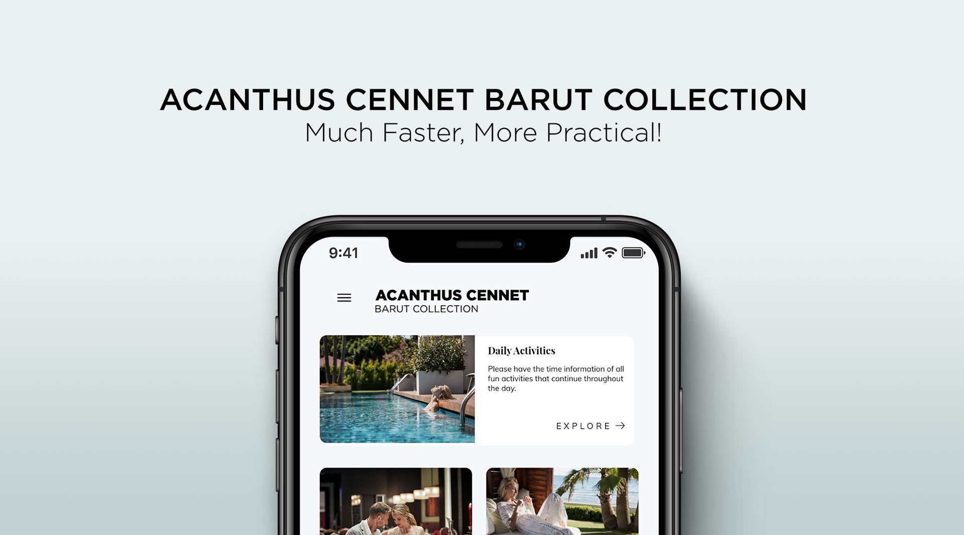 Acanthus Cennet Barut Collection Mobile Application Is Waiting For You At Google Play Store Or App Store.
