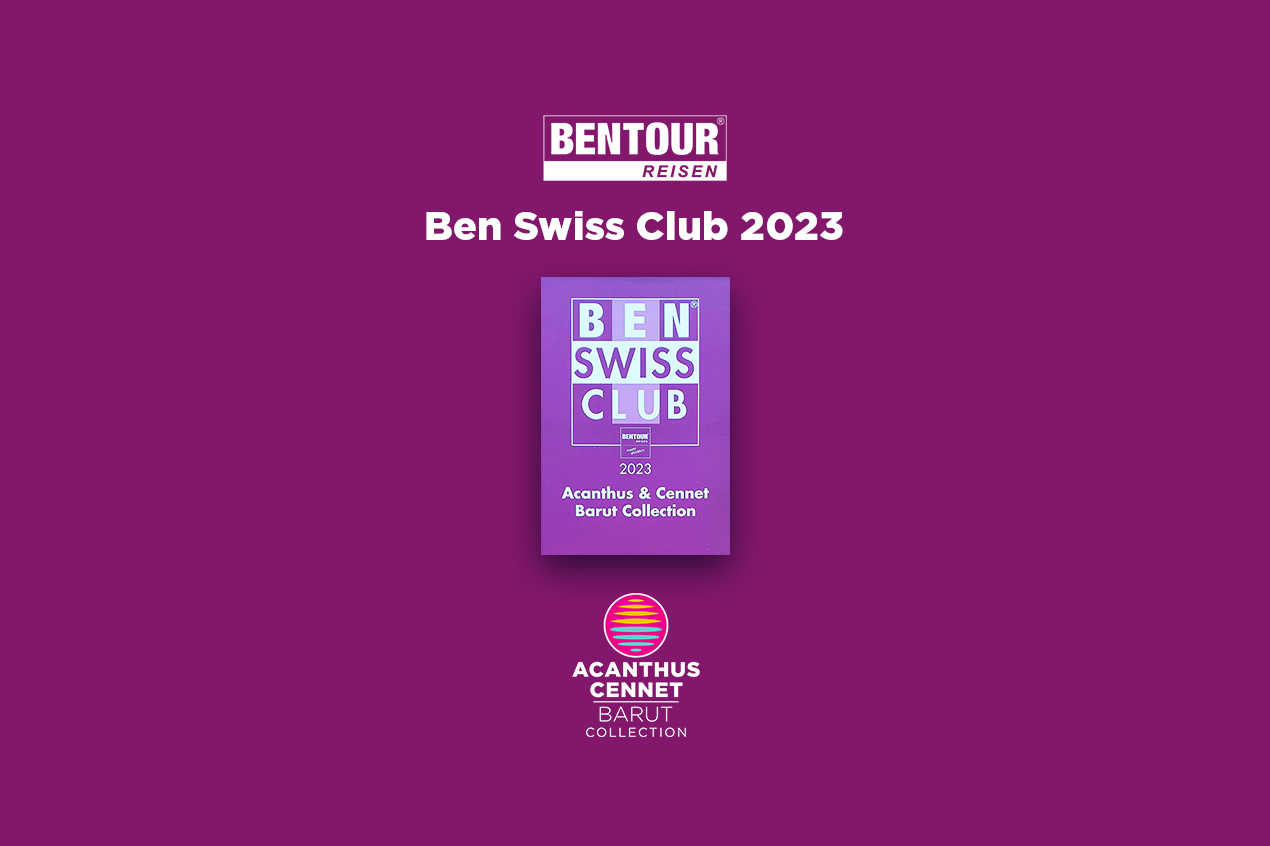 Acanthus Cennet Barut Collection Received The “Bentour Ben Swiss Club 2023” Award