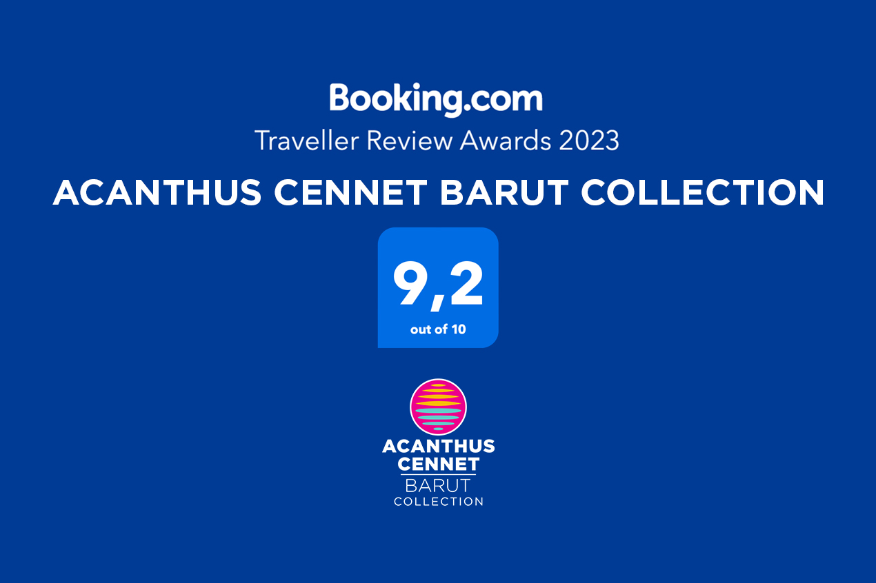 Acanthus Cennet Barut Collection Received The “Booking.com Traveller Review Awards 2023” Award