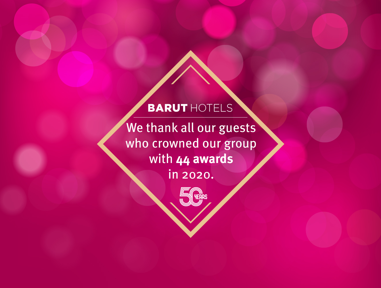 Barut Hotels 2020 Awards
